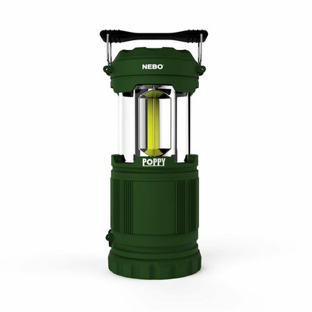 NEBO 3805983 Poppy LED ABS Pop Up Lantern, Green 5104914